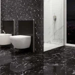 Керамогранит Casalgrande Padana Marmoker Nero Creta Lucido 59x118 см (2464721) - Фото 2