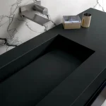 Керамогранитная плита для столешниц Florim, Color Black Matte Stuoiato Su 160х320 см 6 мм (751223) - Фото 2