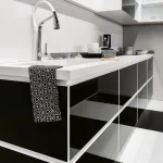 Керамогранитная плита для столешниц Florim, Color Black Glossy Su 160х320 см 20 мм (751228) - Фото 3