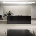 Керамогранитная плита для столешниц Florim, Color Black Glossy Stuoiato Su 160х320 см 6 мм (751229) - Фото 4