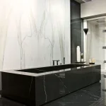 Керамогранитная плита для столешниц Florim, Marble Marquinia Matte Stuoiato Su 160х320 см 6 мм (751379) - Фото 2