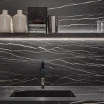 Керамогранітна плита для стільниць Florim Stone Marble Laurent Matte Stu. 160х320 12mm (759763) - Фото 2