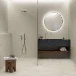 Керамогранитная плита для столешниц Florim, Cement Ivory Matte Stuoiato Su 160х320 см 12 мм (759792) - Фото 2