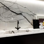 Керамогранитная плита для столешниц Florim Stone Marble Breach A Matt Stu 160х320 12mm (768746) - Фото 2