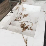 Керамогранітна плита для стільниць Florim, Marble Capraia Glossy Stuoiato Su 160х320 см 12 мм (772945) - Фото 2