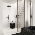 Керамогранитная плита для столешниц Florim, Marble Bianco Lasa Glossy Stuoiato Su 160х320 см 12 мм (772951) - Фото 3