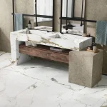 Керамогранитная плита для столешниц Florim, Marble Eternal Gold A Glossy 160х320 Rt 6 мм (777559) - Фото 2