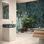 Керамогранитная плита для столешниц Florim, Marble Verde Alpi Matte 160х320 Rt 6 мм (777579) - Фото 3