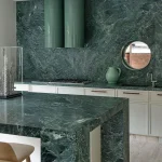 Керамогранитная плита для столешниц Florim, Marble Verde Alpi Matte 160х320 Rt 6 мм (777579) - Фото 2