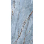 Керамогранитная плита для столешниц Florim, Marble Heritage Azure A Glossy Stuoiato Su 160х320 см 12 мм (777581) - Фото 1