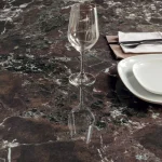 Керамогранітна плита для стільниць Florim, Marble Baroque Red 160x320 Matte Leather Stu 12 мм (791730) - Фото 2