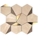 Керамогранит Atlas Concorde Marvel Gold Hex Sable-Brown 25.1x29 Lapp (9EHS) - Фото 1