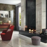 Керамограніт Atlas Concord, Marvel Dream Black Atlantis 75x150 Matt Sensitech 9 мм (A7H1) - Фото 2