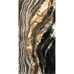 Керамограніт крупноформатний Anatolia Oro Noir 119,8x279,8 Polished 6mm (AB25P) - Фото 1
