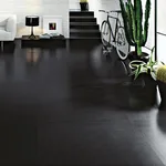 Керамогранит крупноформатный Cotto Deste, Black&White Black Glossy 5PL 300x100 см Rett 5.5 мм (AEK7KB70) - Фото 2