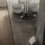 Керамогранитная плита для столешниц Atlas Plan, Grey Stone Matte 162x324 см 20 мм (AHH2) - Фото 2