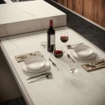 Керамогранитная плита для столешниц Atlas Plan, Bianco Dolomite Polished 159x324 см 20 мм (AILN) - Фото 2
