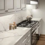 Керамогранітна плита для стільниць Atlas Plan, Statuario Supremo Matte NATURA VEIN 159x324 см 20 мм (AIRT) - Фото 2
