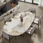 Керамогранитная плита для столешниц Atlas Plan, Desert Soul Polished 160x320 Rt. 6 мм (AJKG) - Фото 2