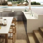 Керамогранитная плита для столешниц Atlas Plan, Absolute White Matte 160x320 Rt. 6 мм (AJKR) - Фото 3