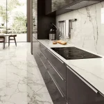 Керамогранитная плита для столешниц Atlas Plan, Calacatta Extra Silk 160x320 Rt. 6 мм (AJKY) - Фото 2