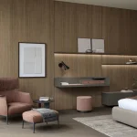 Керамогранитная плита для столешниц Atlas Plan, Noce Canaletto Matte 160x320 Rt. 6 мм (AKFD) - Фото 2