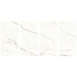 Керамогранитная плита для столешниц Atlas Plan, Calacatta Prestigio Polished 160x320, Kit Endless 4 pcs Rt. 6 мм (AKFL) - Фото 2