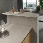 Керамогранитная плита для столешниц Atlas Plan, Boost Mineral Grey Hammered 160x320 Rt. 6 мм (AKGA) - Фото 2