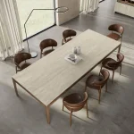 Керамогранитная плита для столешниц Atlas Plan, Travertino Pearl Hammered 160x320 Rt. 6 мм (ALYV) - Фото 3