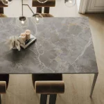 Керамогранитная плита для столешниц Atlas Plan, Fior di Bosco Bookmatch Silk 160x320 Rt. 6 мм (AYB5) - Фото 4