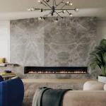 Керамогранитная плита для столешниц Atlas Plan, Fior di Bosco Bookmatch Silk 160x320 Rt. 6 мм (AYB5) - Фото 3