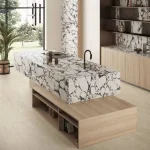 Керамогранитная плита для столешниц Atlas Plan, Calacatta Viola 162x324 Polished 12 мм (HCL7) - Фото 2