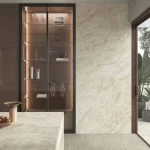 Керамогранитная плита для столешниц Atlas Plan, Taj Mahal White Polished 162x324 ST 12 мм (HEUR) - Фото 3