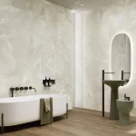 Керамогранит Fondovalle Infinito 2.0, Onyx Ice 60х120 Crystal Glossy Ret 6 mm (INF3067) - Фото 2