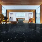Керамогранит крупноформатный Marazzi, Grande Marble Look Elegant Black Lux 160х320 Rett 6 мм (M0ZL) - Фото 2