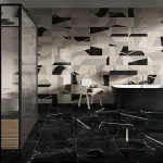 Керамогранит Fioranese Sound of Marbles Nero Fondo 74х74 LR (M4757LR) - Фото 2