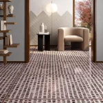 Керамогранит Fioranese Marmorea Intensa Vetro Rosso 74х148 LR (M5714DL) - Фото 2