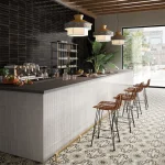 Керамогранит Marazzi Lume Black 6х24 10mm (M6RP) - Фото 2