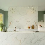 Керамогранит крупноформатный Marazzi Grande Marble Look Golden White 120х278 Rett. 6mm (M713) - Фото 2