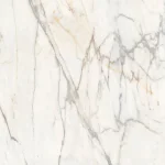 Керамогранит крупноформатный Marazzi Grande Marble Look Golden White 120х120 Rett (M8AA) - Фото 1