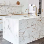 Керамогранит Marazzi Grande Marble Look Golden White Rt 120х240 6mm (M8AD) - Фото 2