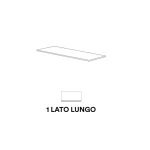 Керамогранит Marazzi Gradone Cementum20 Sand Lav. Lato Lungo 40х120 (0.48Mq) (MA0F) - Фото 1