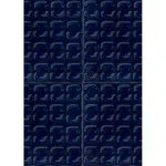 Керамогранит Marazzi Memoria Blu Struttura Stamp Lux 15х15 10mm (MAYA) - Фото 1