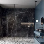 Керамогранитная плита для столешниц Marazzi, Grande Marble Look Calacatta Black Satin Puro 162х324 12 мм (MEPK) - Фото 2