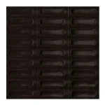 Керамограніт Marazzi Confetto Struttura 3D Savoiardo Nero 5х15 (MEUX) - Фото 1