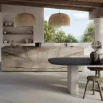 Керамограная плита для столешниц Marazzi, Grande Stone Look Silver Root Grey Lux Bookmatch Faccia B Puro 162x324 12 мм (MGCS) - Фото 2