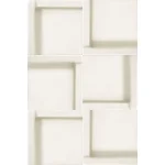 Плитка Terratinta Micro 3D Forms Сross White 10х10 (MI3DCR01) - Фото 1