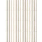 Плитка Terratinta Micro 3D Forms Fluted Wite 10x30 (MI3DFL01) - Фото 1