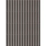 Плитка Terratinta Micro 3D Forms Fluted Mud 10х30 (MI3DFL05) - Фото 1