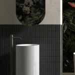 Плитка Terratinta Micro 3D Forms Fluted Black 10х30 (MI3DFL07) - Фото 3